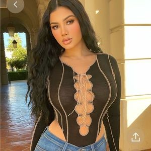 long sleeve bodysuit